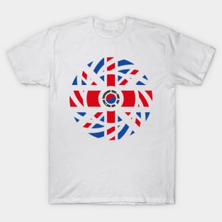 British Korean Multinational Patriot Flag T-Shirt